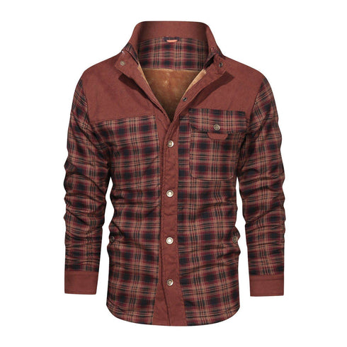 Men's Jacket Fleece Thick Army Coat Autumn Winter Jacket